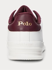 Polo Ralph Lauren White Sneakers-Low Top Lace Trainers - Image 4 of 4