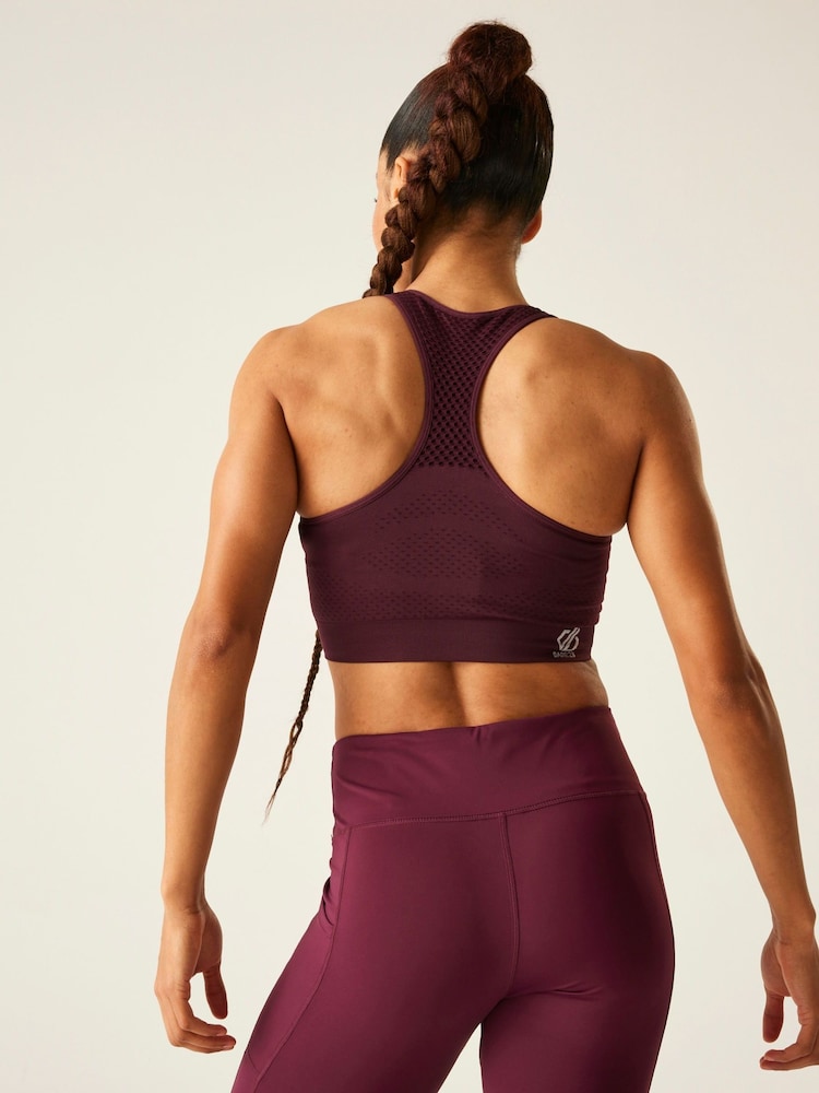 D2B Red Don't Sweat It Sports Bra - Image 2 of 9