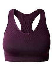 D2B Red Don't Sweat It Sports Bra - Image 6 of 9