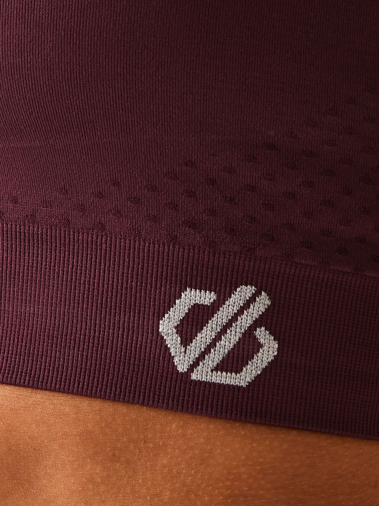 D2B Red Don't Sweat It Sports Bra - Image 9 of 9