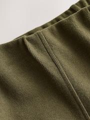 Verde oliva - Supersoft Cosy Rib Wide Leg Knitted Trousers - Imagen 5 de 6
