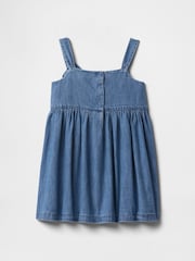 Gap Blue Bow Denim Dress (6mths-5yrs) - Image 3 of 3