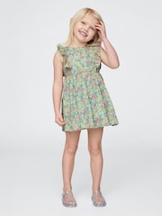 Vestido floral con volantes de Gap (6 meses - 5 años) - Imagen 1 de 4