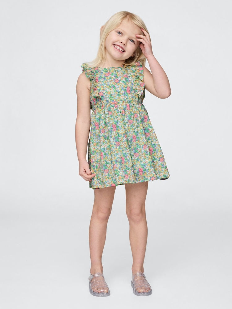 Vestido floral con volantes de Gap (6 meses - 5 años) - Imagen 1 de 4