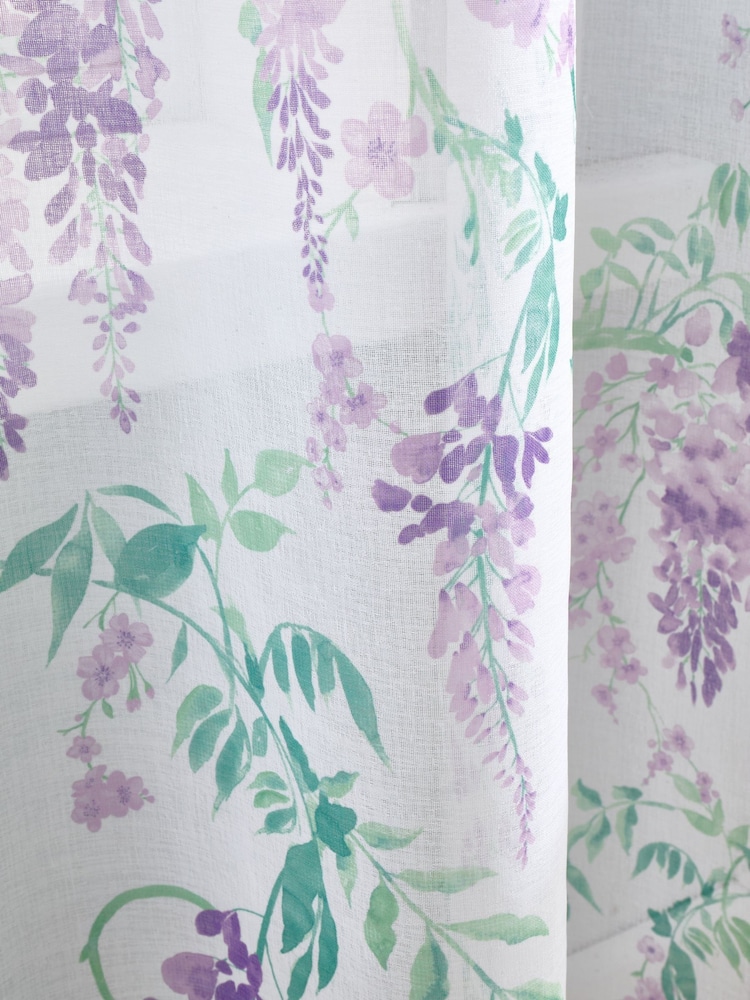 Dreams & Drapes Wisteria Slot Top Voile Panel - صورة 3 من 3