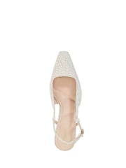 Dune London Nude Dancing Mono Sling Back Kitten Heels - Image 6 of 6
