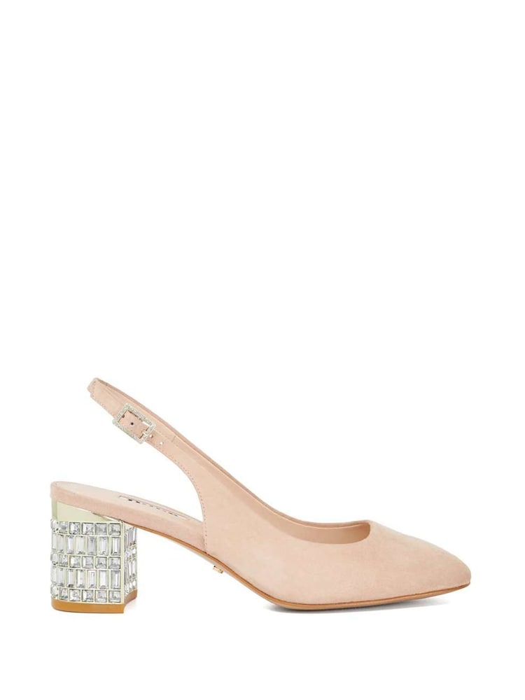 Zapatos de tacón con pedrería Dune London Calena con tira trasera - Imagen 1 de 5 Zapatos de tacón con pedrería Dune London Calena con tira trasera - Imagen 1 de 5