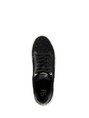 Черный - Dune London Episode Flatform Lace Up Sport Trainers - Image 5 of 6