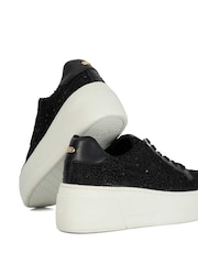 Черный - Dune London Episode Flatform Lace Up Sport Trainers - Image 6 of 6