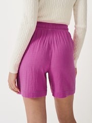 Crew Clothing Pink Drawcord 100% Cotton Shorts - Image 2 of 5