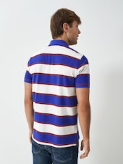 Crew Clothing Stripe 100% Cotton Polo Shirt - Image 2 of 5