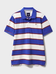 Crew Clothing Stripe 100% Cotton Polo Shirt - Image 5 of 5
