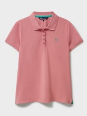 Crew Clothing Pink 100% Cotton Classic Polo Shirt - Image 7 of 7