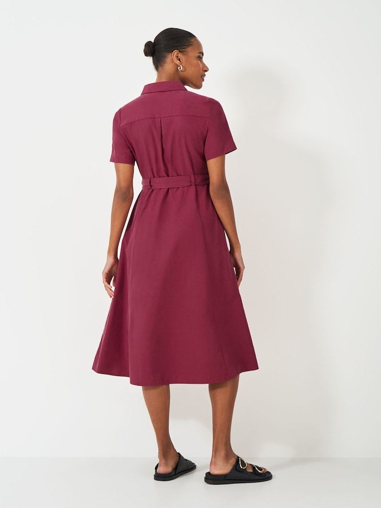 Crew Clothing Bethany Cotton & Lyocell Shirt Dress - Imagen 2 de 5 Crew Clothing Bethany Cotton & Lyocell Shirt Dress - Imagen 2 de 5