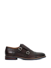 Dune London Seltic Contrast Sole Monk Shoes - Image 1 of 6