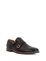 Dune London Seltic Contrast Sole Monk Shoes - Image 2 of 6