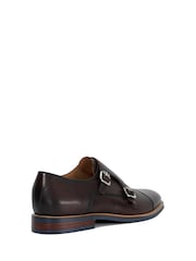Dune London Seltic Contrast Sole Monk Shoes - Image 3 of 6