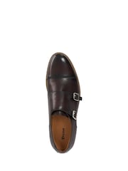 Dune London Seltic Contrast Sole Monk Shoes - Image 4 of 6