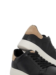Dune London Black Toyon Cupsole Sneakers - Image 5 of 6