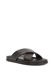 Dune London Brown Isaacs Casual Sandals - Image 3 of 5
