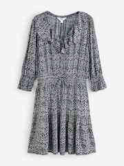 FatFace Orla Black Tapestry Floral Petite Dress - Image 1 of 1