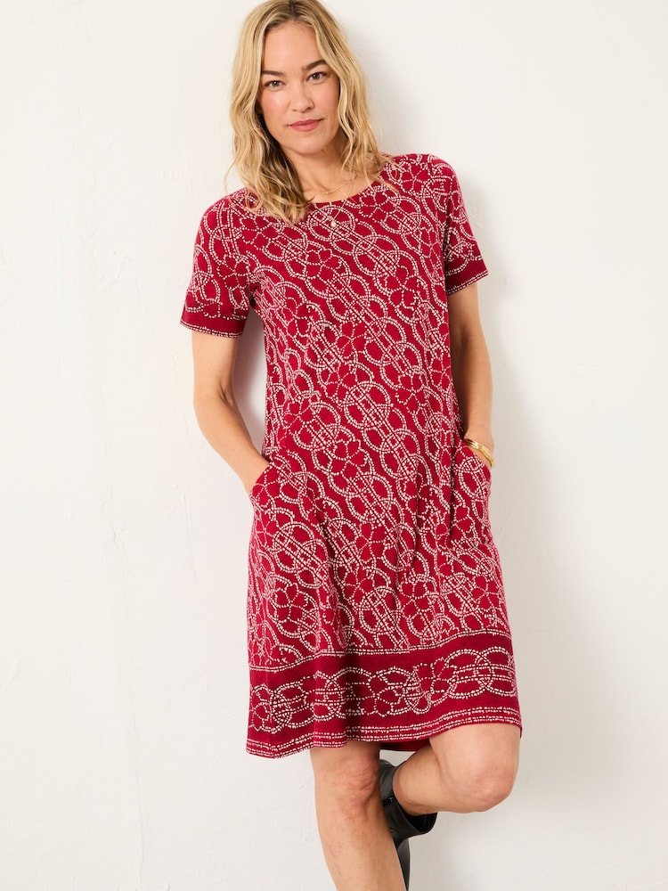 FATFACE de malha Dress - Imagem 1 de 5