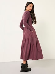 Vestido midi de malha FatFace - Imagem 2 de 5