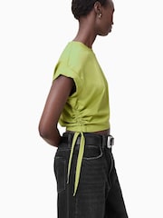 AllSaints Green Mira T-Shirt - Image 4 of 7