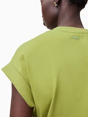 AllSaints Green Mira T-Shirt - Image 5 of 7