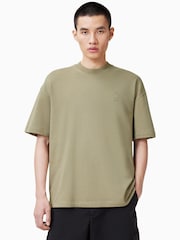 AllSaints Green Haven Short Sleeve Crew T-Shirt - Image 1 of 6
