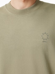 AllSaints Green Haven Short Sleeve Crew T-Shirt - Image 2 of 6