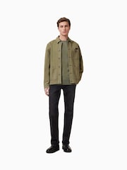AllSaints Light Ash Green Mode Merino Crew Jumper - Image 5 of 8