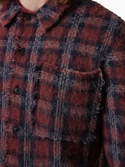 AllSaints Red Austin Cardigan - Image 2 of 6