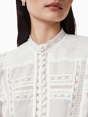 Белый - AllSaints Heather Top - Image 2 of 7