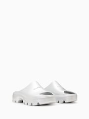 AllSaints Grey Eclipse Sliders - Image 3 of 5