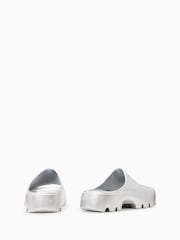 AllSaints Grey Eclipse Sliders - Image 5 of 5