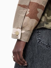 AllSaints Amelia Camo Jacket - Image 4 of 7