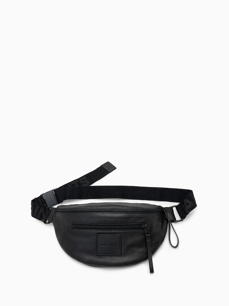 AllSaints Black Itoko Bum Bag - Image 1 of 7 AllSaints Black Itoko Bum Bag - Image 1 of 7