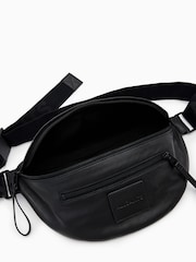 AllSaints Black Itoko Bum Bag - Image 2 of 7