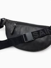 AllSaints Black Itoko Bum Bag - Image 5 of 7
