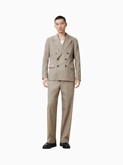 AllSaints Grey Newton Blazer - Image 3 of 9