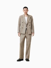 AllSaints Grey Newton Blazer - Image 8 of 9