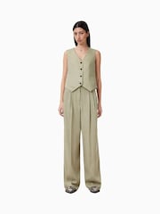 Зеленый - Брюки Allsaints Averie Ten - Изображение 4 из 7