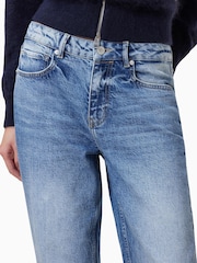 AllSaints Blue Ida Straight Jeans - Image 2 of 8