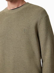 AllSaints Green Aspen Crew Jumper - Image 2 of 5