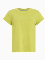 AllSaints Unity Green Anna 100% Organic Cotton T-Shirt - Image 6 of 6