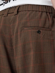 AllSaints Brown Newell Shorts - Image 6 of 8