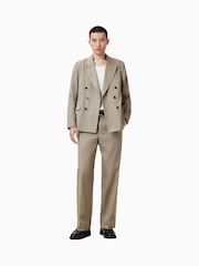 AllSaints Brown Newton Trousers - Image 2 of 6
