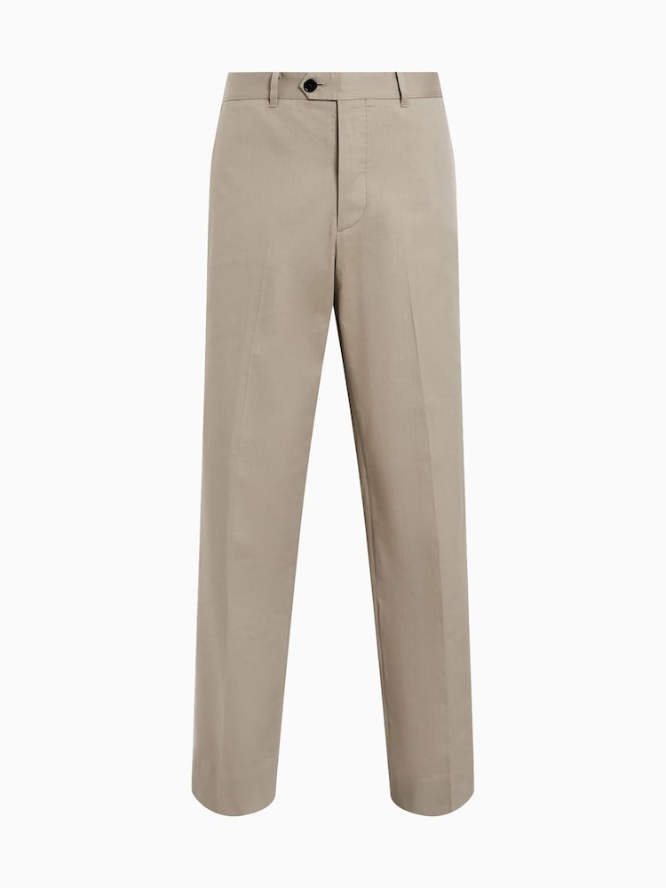 AllSaints Brown Newton Trousers - Image 6 of 6