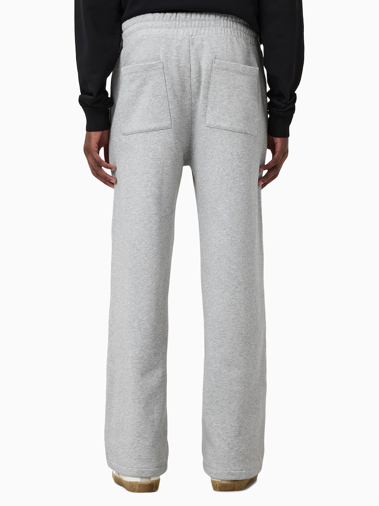 AllSaints Grey 100% Organic Cotton Carson Sweatpants - Image 2 of 8